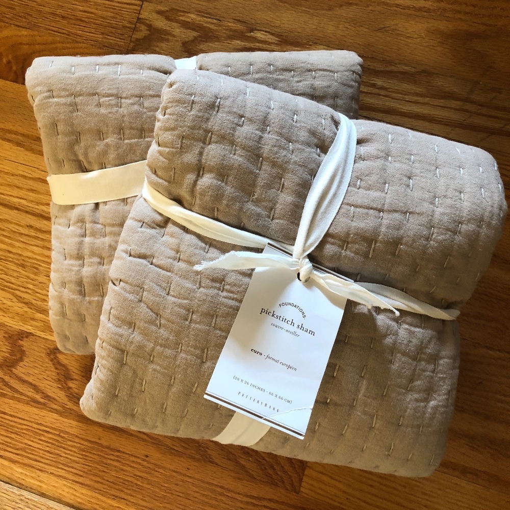 Pottery Barn Euro Shams